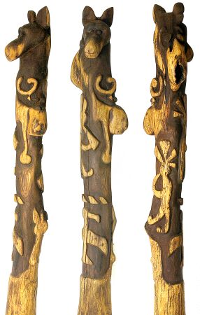 Over 8' multiple image totem 