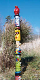 Driveway Totem Pole